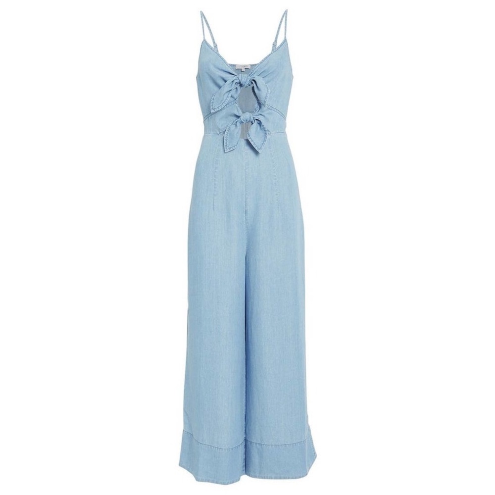 Intermix Tara chambray jumpsuit